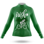 Irish Clover - Women's Cycling Kit-Long Sleeve Jersey-Global Cycling Gear