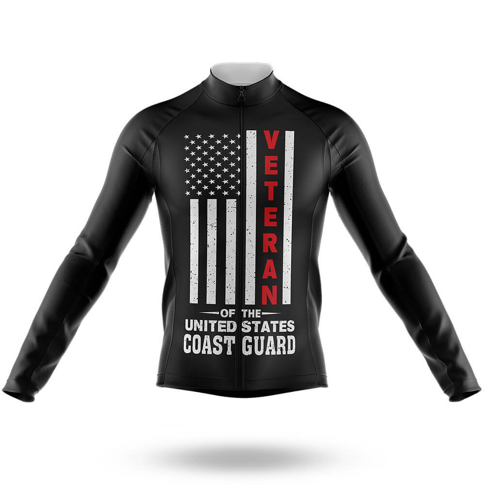 US CG Veteran - Men's Cycling Kit-Long Sleeve Jersey-Global Cycling Gear