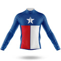 Simple Texas - Men's Cycling Kit-Long Sleeve Jersey-Global Cycling Gear