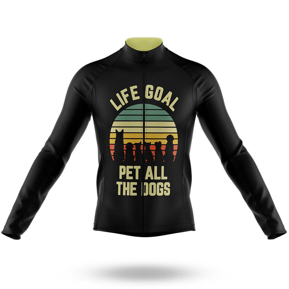 Life Goal - Men's Cycling Kit-Long Sleeve Jersey-Global Cycling Gear