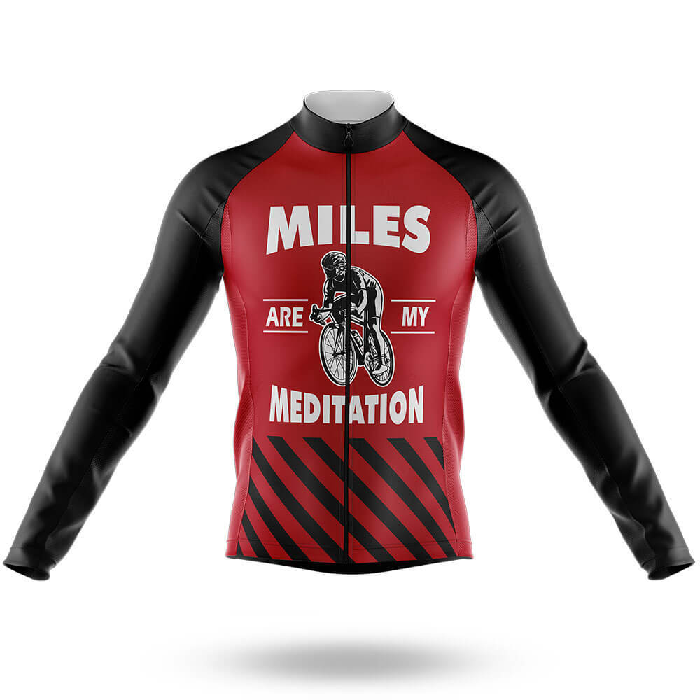 Meditation V3 - Men's Cycling Kit-Long Sleeve Jersey-Global Cycling Gear