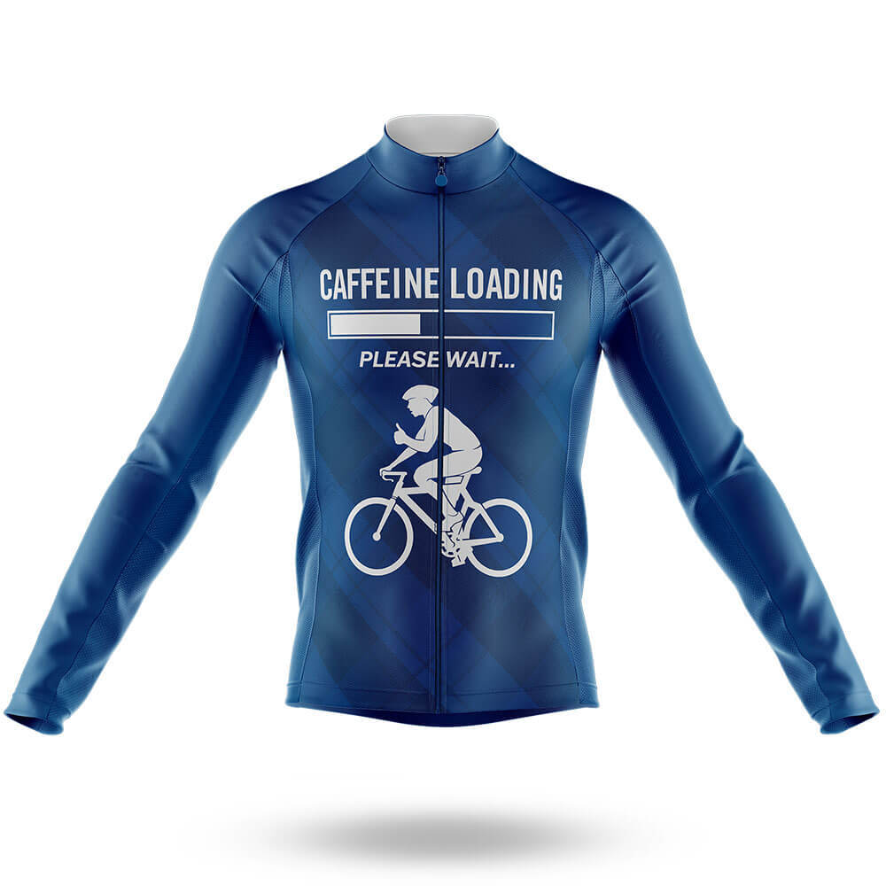 Caffeine Loading - Men's Cycling Kit-Long Sleeve Jersey-Global Cycling Gear