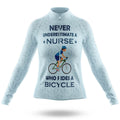 Cycling Nurse V3 - Women's Cycling Kit-Long Sleeve Jersey-Global Cycling Gear