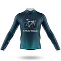 Cycaholic - Men's Cycling Kit-Long Sleeve Jersey-Global Cycling Gear