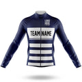 Custom Team Name S13 - Men's Cycling Kit-Long Sleeve Jersey-Global Cycling Gear