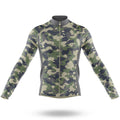 Green Camo Cycling Jersey - Global Cycling Gear