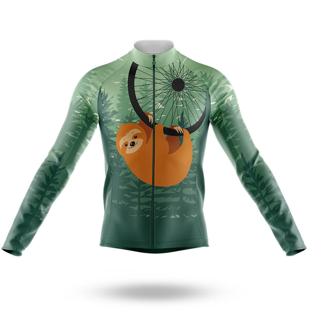 Sloth - Men's Cycling Kit-Long Sleeve Jersey-Global Cycling Gear