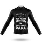 M'appellent Papa - Men's Cycling Kit-Long Sleeve Jersey-Global Cycling Gear