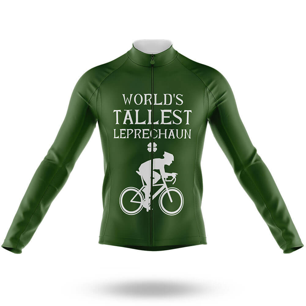 World's Tallest Leprechaun - Men's Cycling Kit-Long Sleeve Jersey-Global Cycling Gear