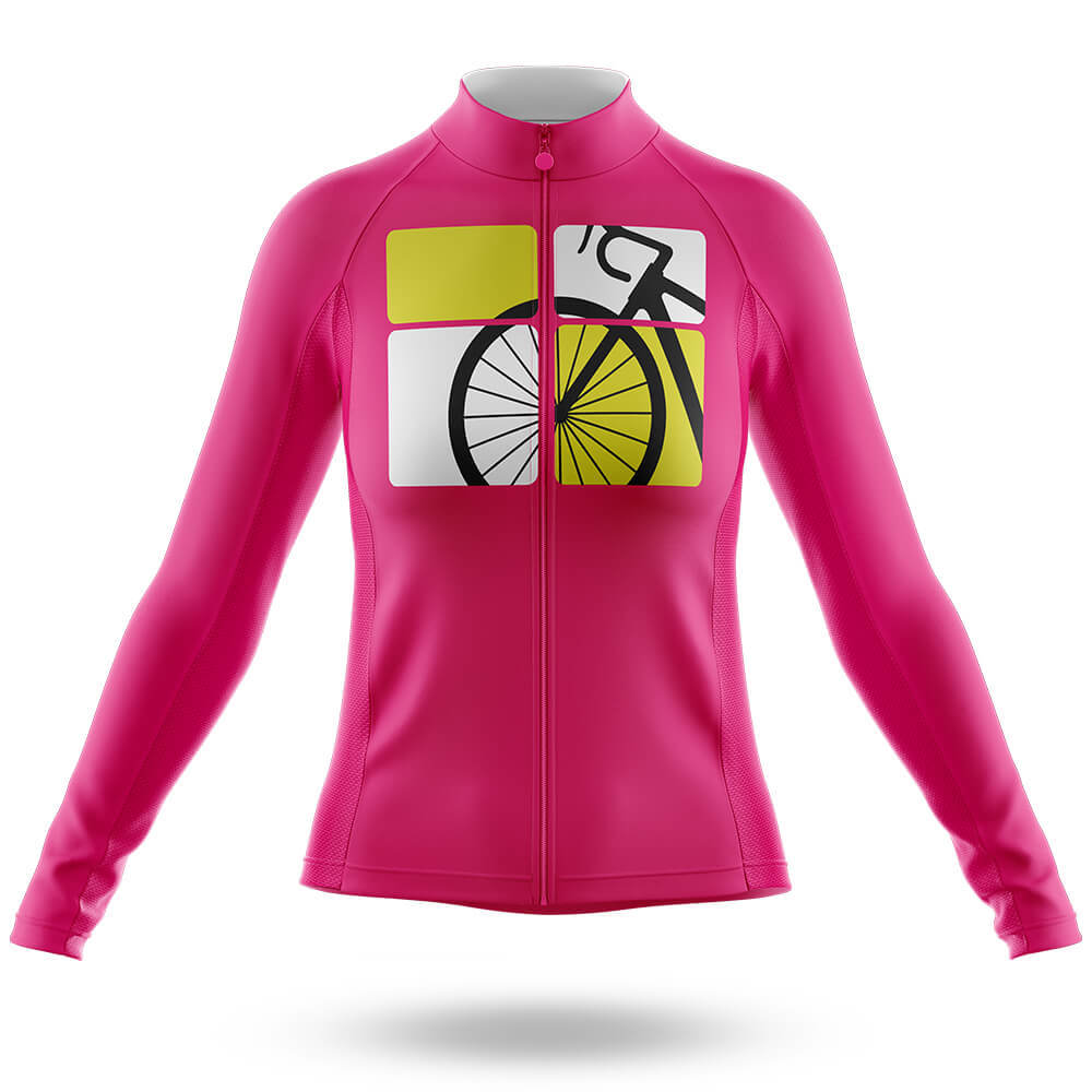 Ride Freely - Women's Cycling Kit-Long Sleeve Jersey-Global Cycling Gear