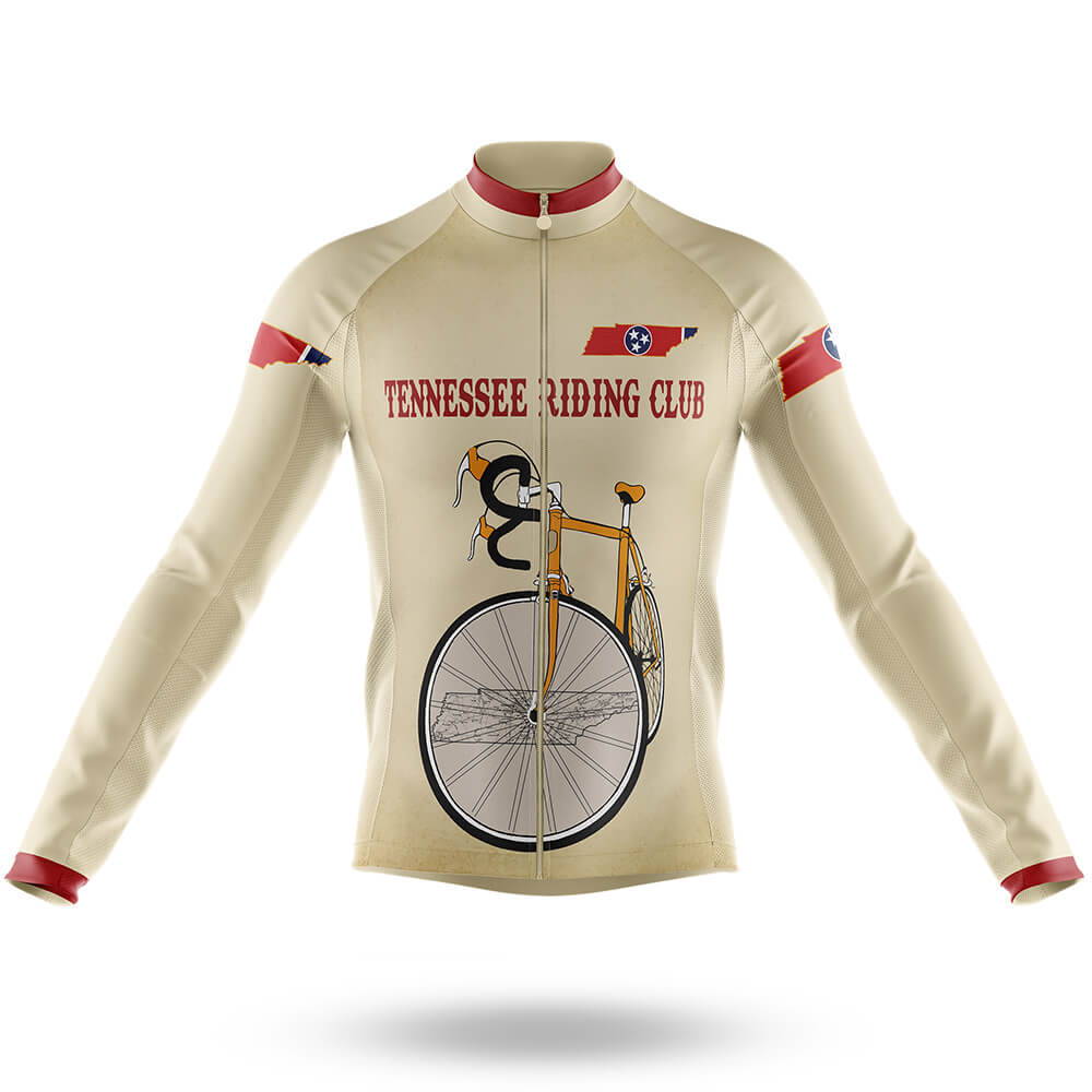 Tennessee Riding Club - Men's Cycling Kit-Long Sleeve Jersey-Global Cycling Gear