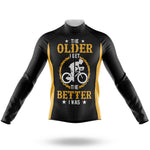 The Older The Better - Men's Cycling Kit-Long Sleeve Jersey-Global Cycling Gear