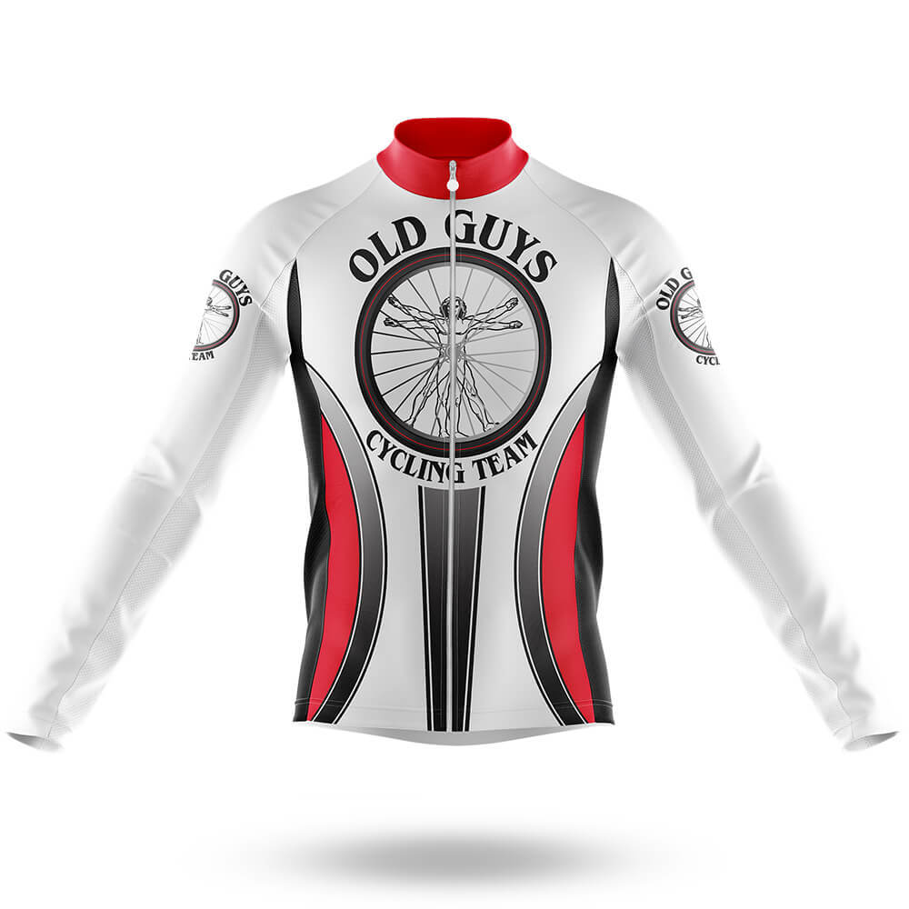 Old Guys Cycling Team - Men's Cycling Kit-Long Sleeve Jersey-Global Cycling Gear