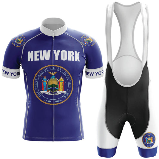 New York Men's Cycling Kit-Jersey + Bibs-Global Cycling Gear