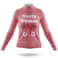 Nasty Woman - Women - Cycling Kit-Long Sleeve Jersey-Global Cycling Gear