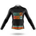 Bicycle Parts - Men's Cycling Kit-Long Sleeve Jersey-Global Cycling Gear