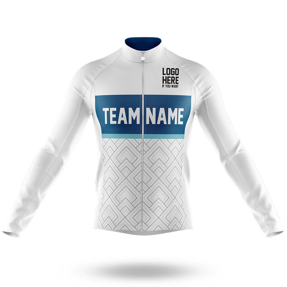 Custom Team Name S18 - Men's Cycling Kit-Long Sleeve Jersey-Global Cycling Gear