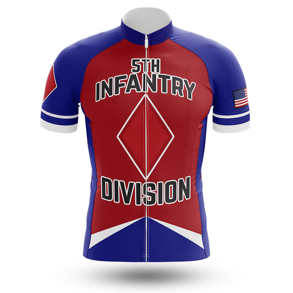 5th Infantry Division - Men's Cycling Kit-Jersey Only-Global Cycling Gear