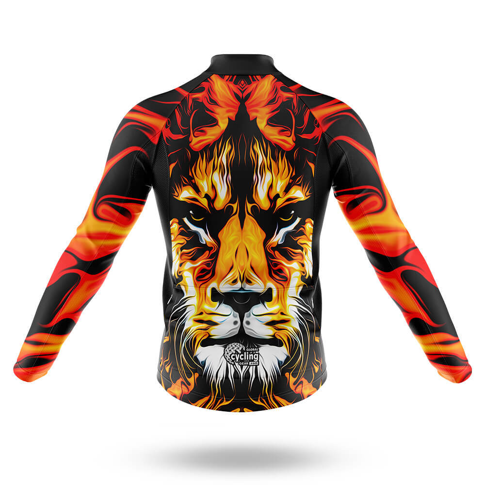 Fire Lion - Men's Cycling Kit-Full Set-Global Cycling Gear