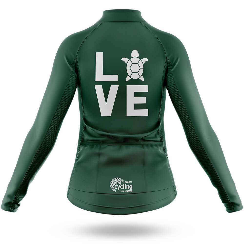 Love Turtles - Women's Cycling Kit-Full Set-Global Cycling Gear