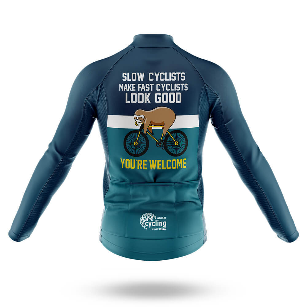 Slow Cyclist V4 - Men's Cycling Kit-Full Set-Global Cycling Gear