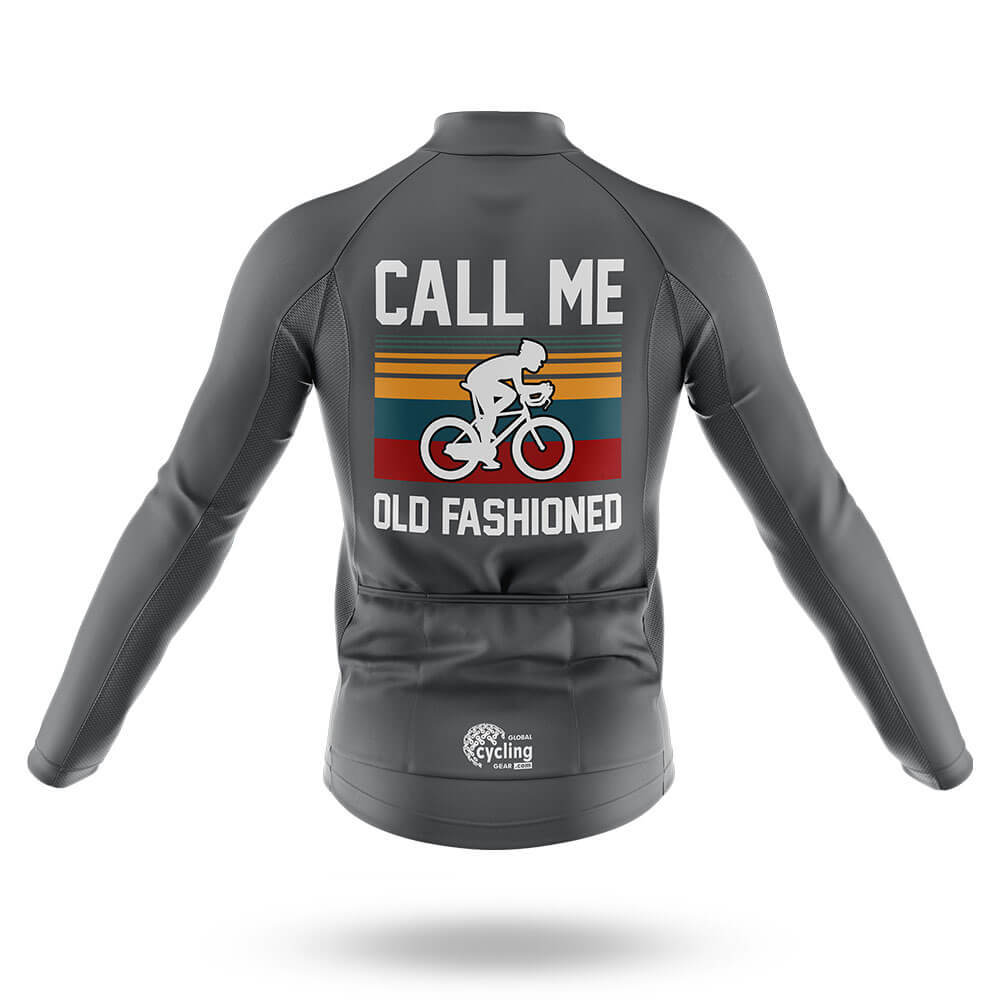 Old Fashioned V2 - Grey - Men's Cycling Kit-Full Set-Global Cycling Gear