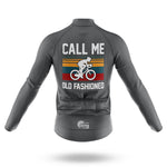 Old Fashioned V2 - Grey - Men's Cycling Kit-Full Set-Global Cycling Gear