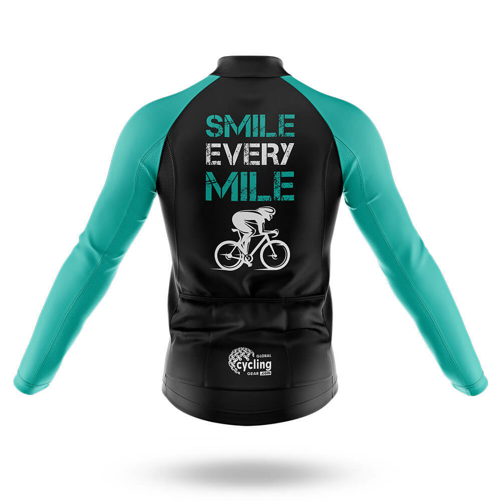 Smile Every Mile - Men's Cycling Kit-Full Set-Global Cycling Gear