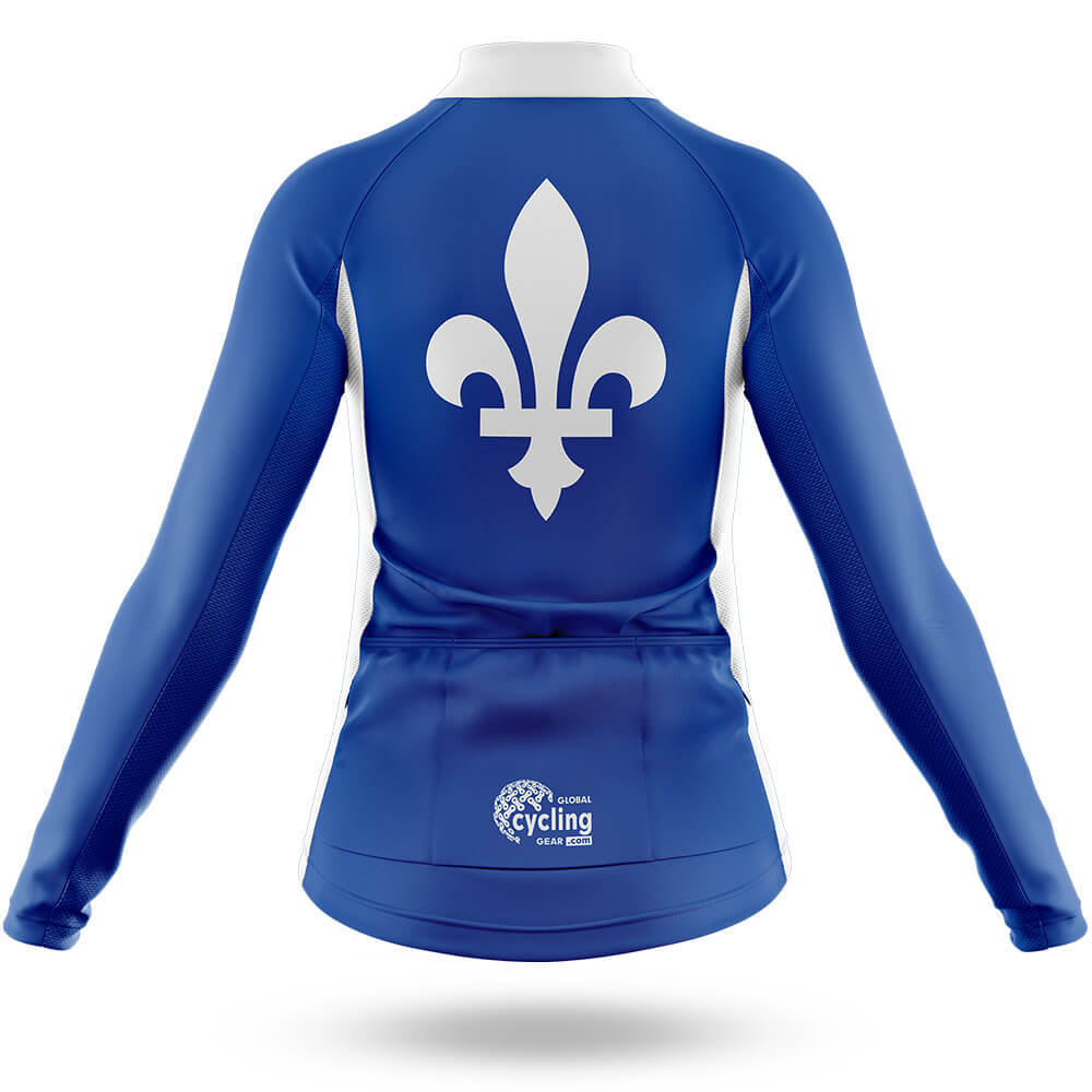 Quebec Flag - Women's Cycling Kit - Global Cycling Gear