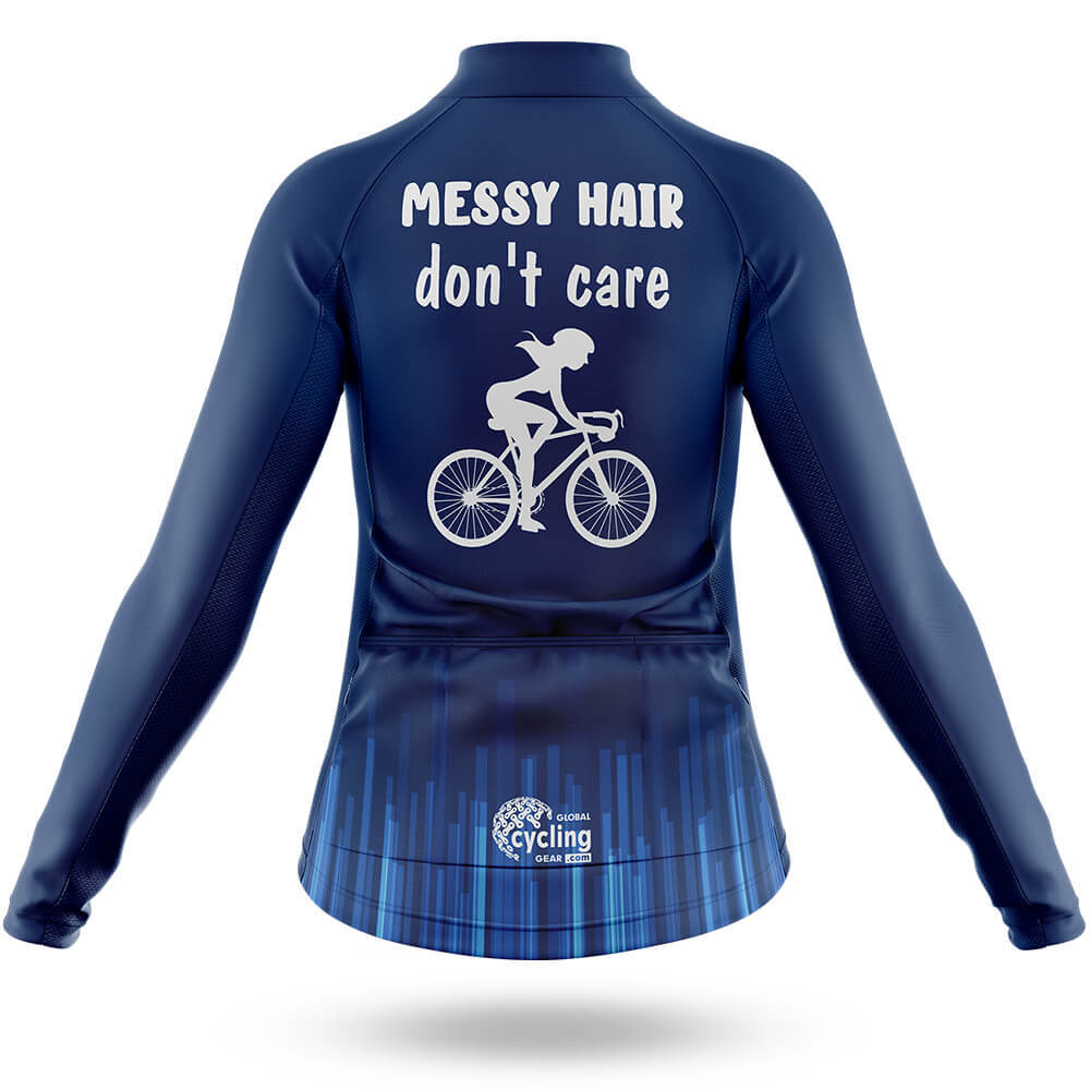 Messy Hair - Women's Cycling Kit-Full Set-Global Cycling Gear