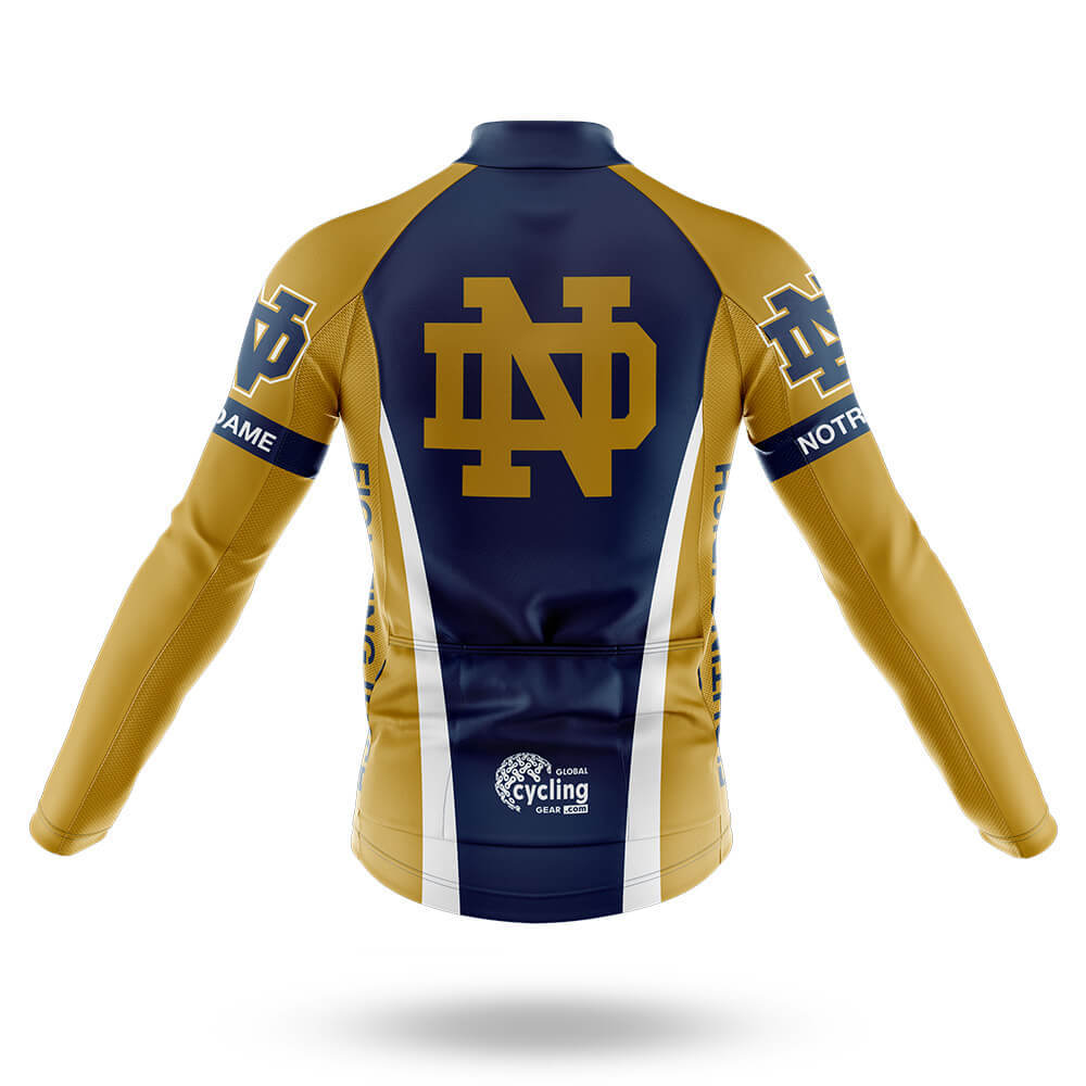 notre dame fighting irish gear Notre Dame Cycling Jersey – University of Notre Dame Kit – Global Cycling Gear