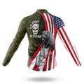 US Army Veteran Flag - Men's Cycling Kit-Full Set-Global Cycling Gear