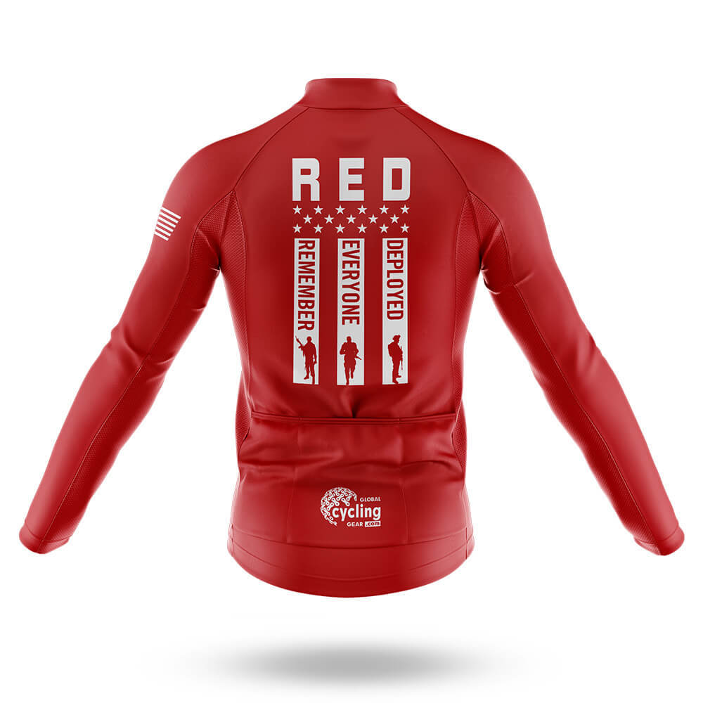 Red Friday V2 - Men's Cycling Kit-Full Set-Global Cycling Gear