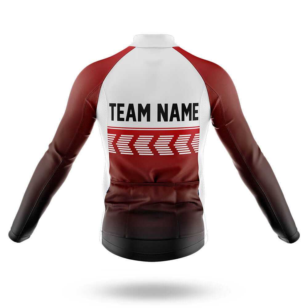 Custom Team Name S4 Red - Men's Cycling Kit-Full Set-Global Cycling Gear