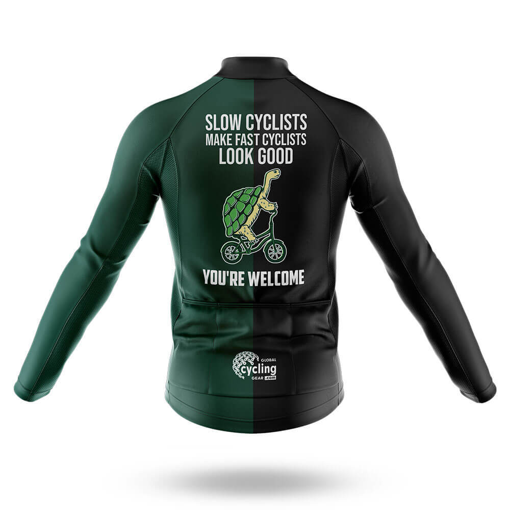 Slow Cyclist V6 - Men's Cycling Kit-Full Set-Global Cycling Gear