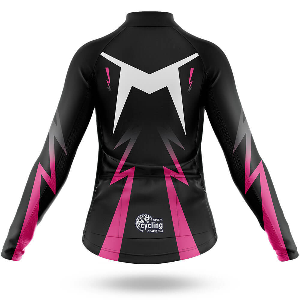 Pink Lighting - Women's Cycling Kit-Full Set-Global Cycling Gear