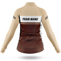 Custom Team Name M1 Brown - Women's Cycling Kit-Full Set-Global Cycling Gear