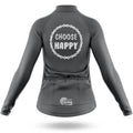 Choose Happy - Women's Cycling Kit-Full Set-Global Cycling Gear