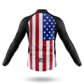 American Flag V2 - Men's Cycling Kit-Full Set-Global Cycling Gear