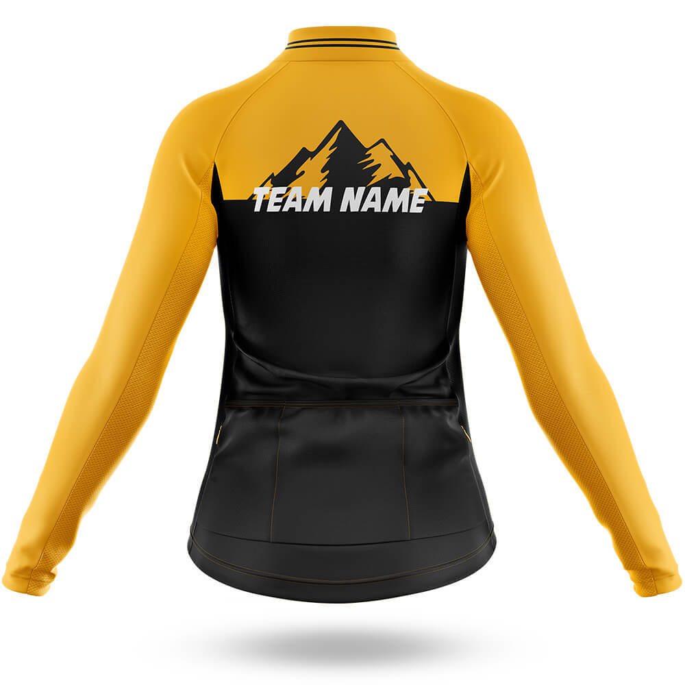 Custom Team Name V3 Black - Women's Cycling Kit-Full Set-Global Cycling Gear