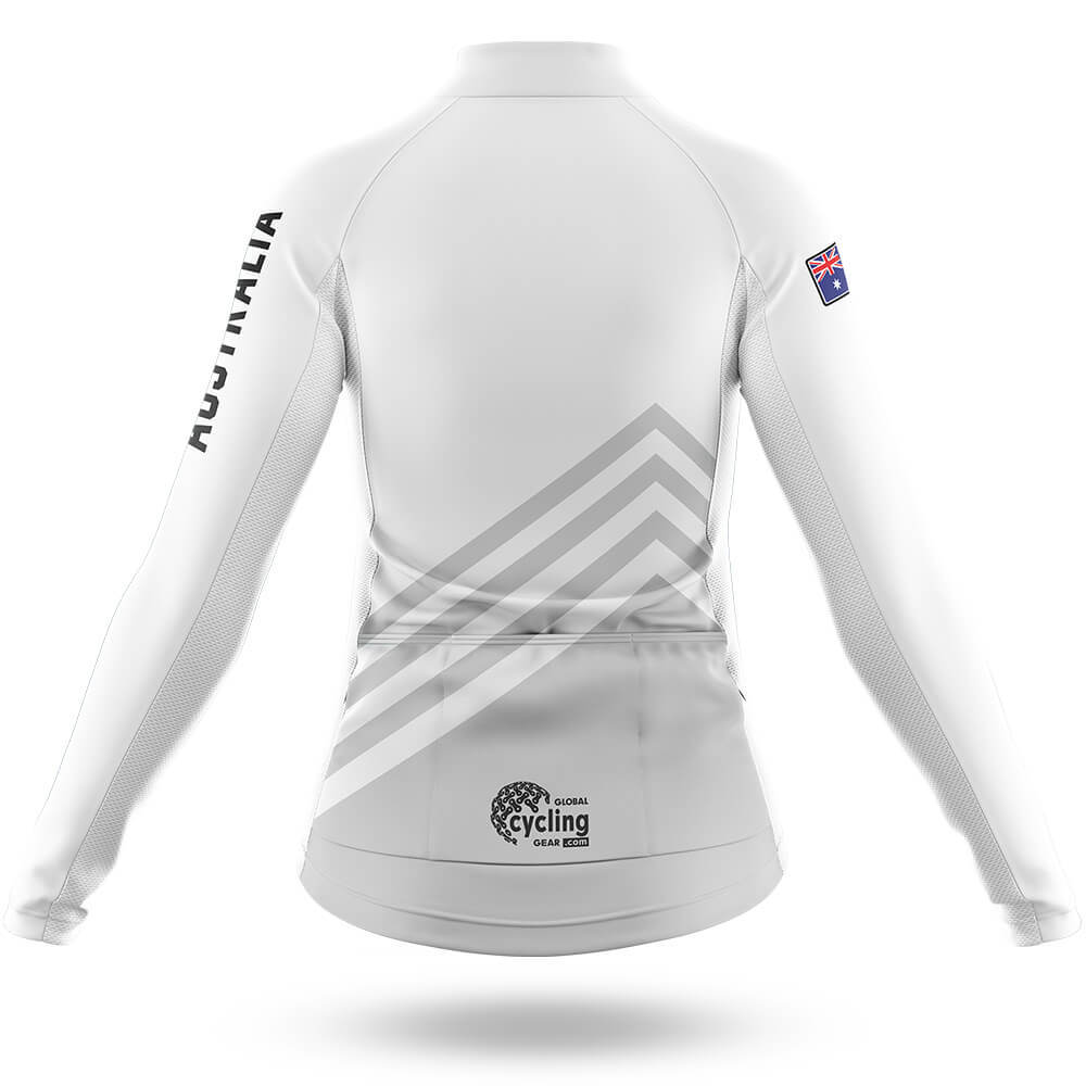 Australia S5 White - Women - Cycling Kit-Full Set-Global Cycling Gear