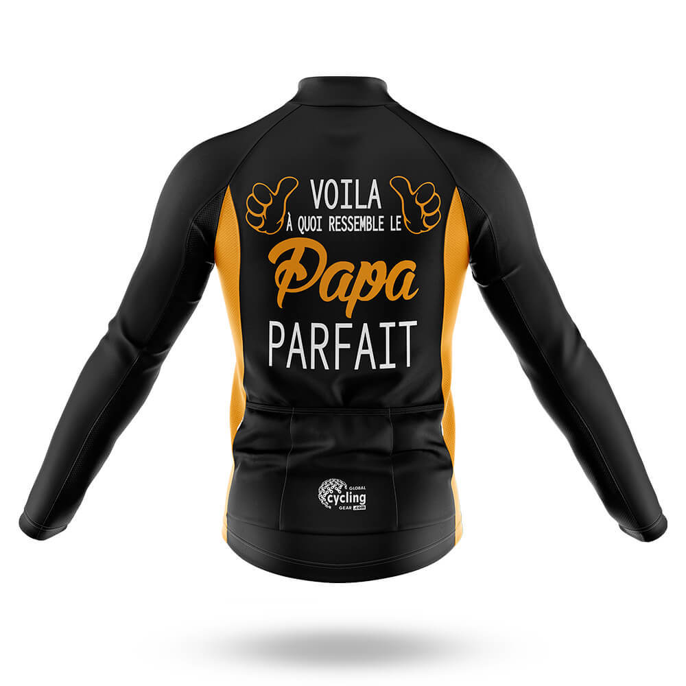 Un Papa Parfait - Men's Cycling Kit-Full Set-Global Cycling Gear