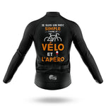 Je Suis Un Mec Simple - Black - Men's Cycling Kit-Full Set-Global Cycling Gear