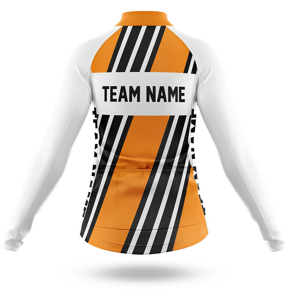 Custom Team Name M5 Yellow - Women's Cycling Kit-Full Set-Global Cycling Gear