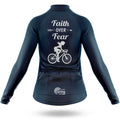Faith Over Fear - Women's Cycling Kit-Full Set-Global Cycling Gear