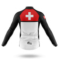 Switzerland S7 - Black - Men's Cycling Kit-Full Set-Global Cycling Gear