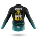 World's Okayest Dad - Men's Cycling Kit-Full Set-Global Cycling Gear