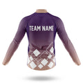 Custom Team Name V19 Violet - Men's Cycling Kit-Full Set-Global Cycling Gear