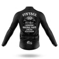 Retro Custom Year Vintage V2 - Men's Cycling Kit-Full Set-Global Cycling Gear