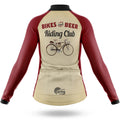 Retro Beer Riding Club Vintage - Women's Cycling Kit-Full Set-Global Cycling Gear